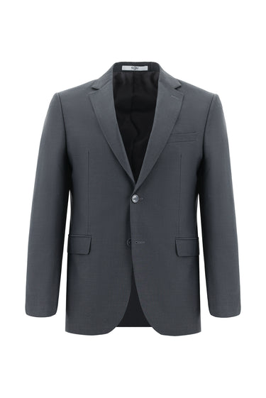 Koyu Füme Slim Fit Dar Kesim Klasik Takım Elbise