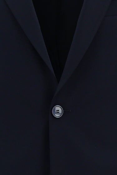 Orta Lacivert Slim Fit Dar Kesim Klasik Takım Elbise