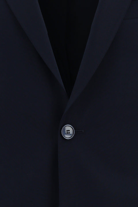 Orta Lacivert 7 Drop Slim Fit Dar Kesim Takım Elbise