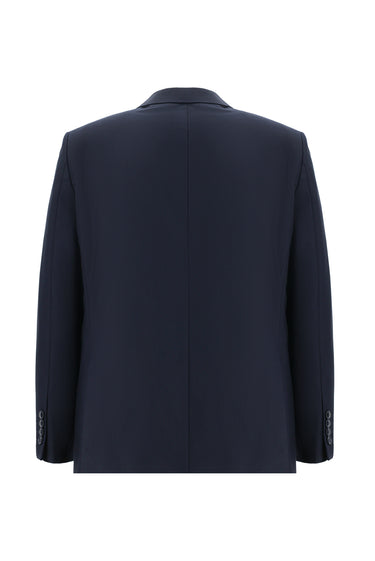 Siyah Lacivert Slim Fit Dar Kesim Klasik Takım Elbise