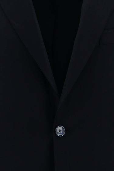 Siyah Lacivert 6 Drop Regular Fit Standart Kesim Klasik Takım Elbise