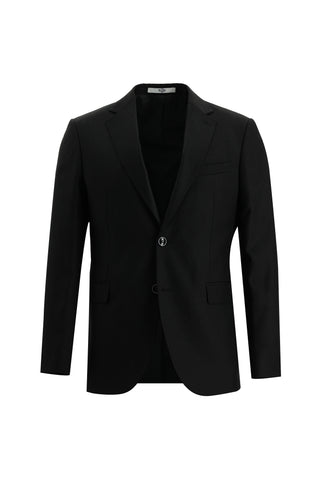  Siyah Slim Fit Dar Kesim Klasik Takım Elbise