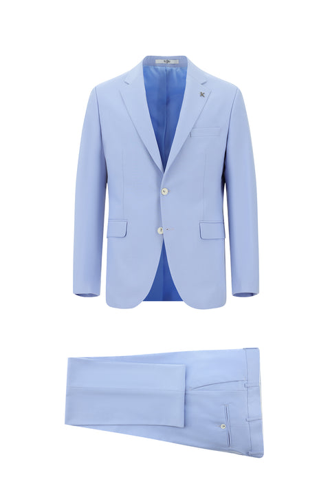 Lilac 7 Drop Slim Fit Narrow Cut Suit