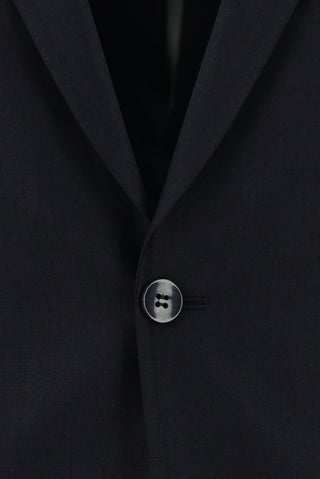  Koyu Lacivert Slim Fit Dar Kesim Klasik Takım Elbise