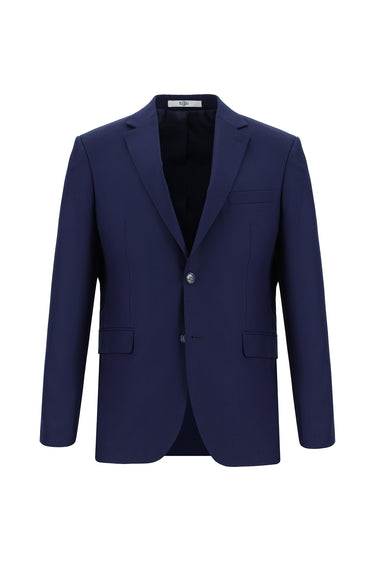Koyu Lacivert Slim Fit Dar Kesim Klasik Takım Elbise