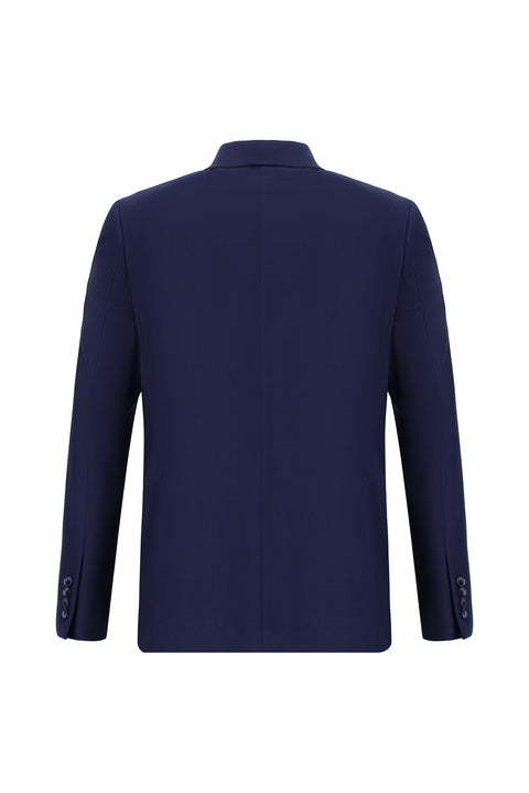 Koyu Lacivert 7 Drop Slim Fit Dar Kesim Takım Elbise