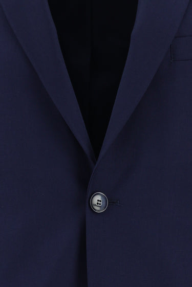 Koyu Lacivert Slim Fit Dar Kesim Klasik Takım Elbise