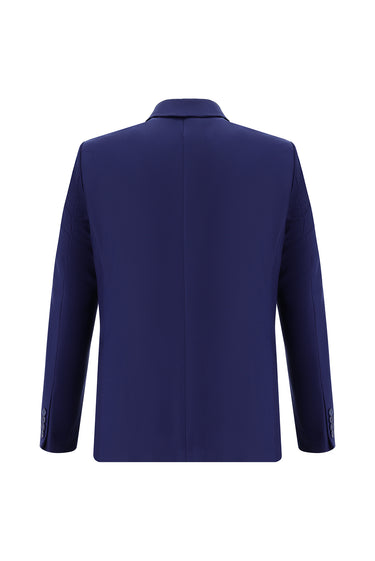  Koyu Lacivert Regular Fit Klasik Takım Elbise
