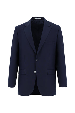  Koyu Lacivert Relaxed Fit Rahat Kesim Klasik Takım Elbise