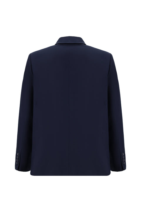 Koyu Lacivert 4 Drop Relaxed Fit Rahat Kesim Takım Elbise