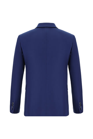  Koyu Lacivert Super Slim Fit Ekstra Dar Kesim Klasik Takım Elbise