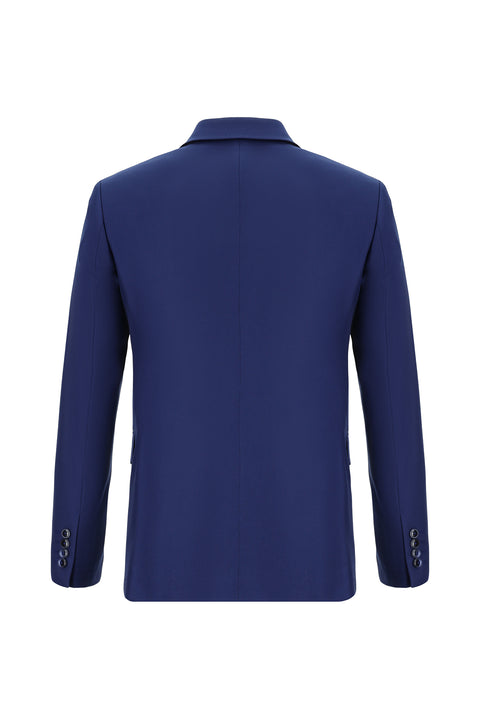 Koyu Lacivert 7 Drop Super Slim Fit Eksra Dar Kesim Takım Elbise