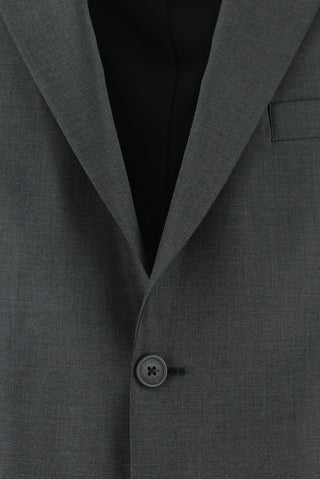  Orta Füme 4 Drop Relaxed Fit Rahat Kesim Takım Elbise