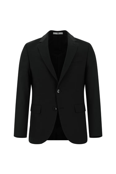 Siyah Relaxed Fit Rahat Kesim Klasik Takım Elbise