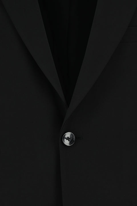 Siyah 6 Drop Regular Fit Standart Kesim Takım Elbise