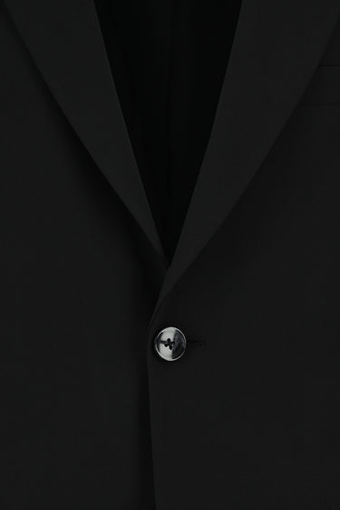 Siyah Relaxed Fit Rahat Kesim Klasik Takım Elbise