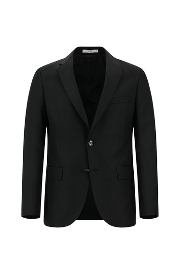 Siyah Slim Fit Dar Kesim Klasik Takım Elbise