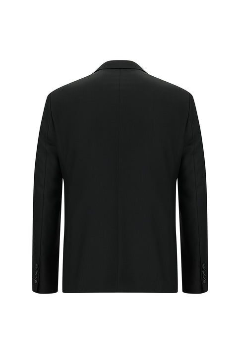 Siyah 7 Drop Slim Fit Dar Kesim Takım Elbise