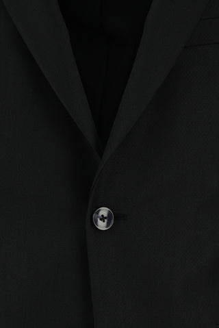  Siyah 7 Drop Slim Fit Dar Kesim Takım Elbise