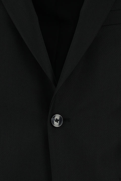 Siyah 7 Drop Slim Fit Dar Kesim Takım Elbise