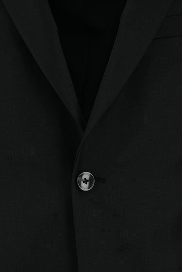 Siyah 4 Drop Relaxed Fit Rahat Kesim Takım Elbise