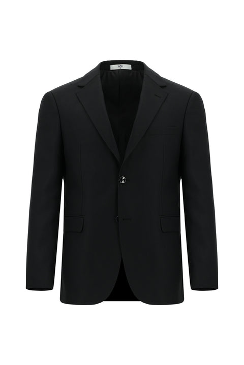 Siyah 7 Drop Slim Fit Dar Kesim Takım Elbise