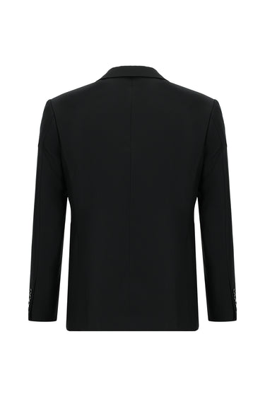  Siyah Slim Fit Dar Kesim Klasik Takım Elbise