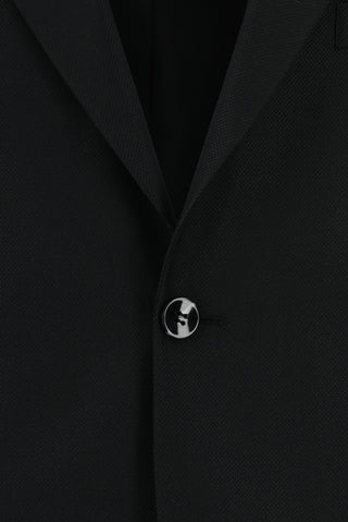  Siyah Slim Fit Dar Kesim Klasik Takım Elbise