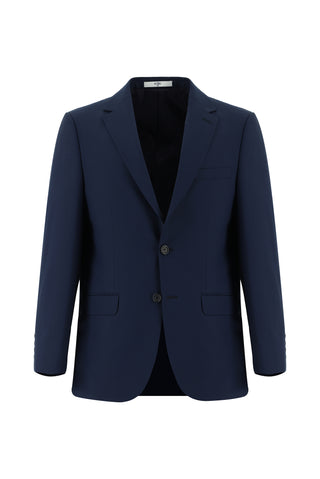  Orta Lacivert Relaxed Fit Rahat Kesim Klasik Takım Elbise