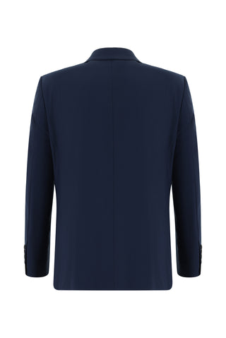  Orta Lacivert Relaxed Fit Rahat Kesim Klasik Takım Elbise