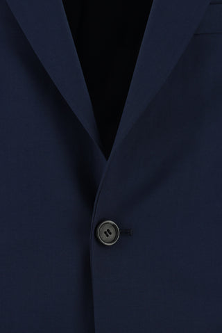  Orta Lacivert Relaxed Fit Rahat Kesim Klasik Takım Elbise