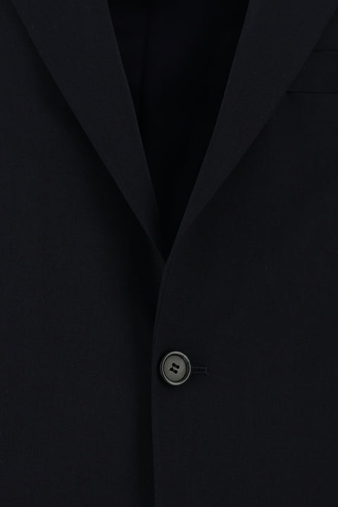 Siyah Lacivert 4 Drop Relaxed Fit Rahat Kesim Takım Elbise