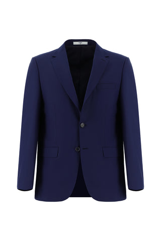  Koyu Mavi  Relaxed Fit Rahat Kesim Klasik Takım Elbise