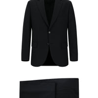 Siyah Regular Fit Klasik Takım Elbise