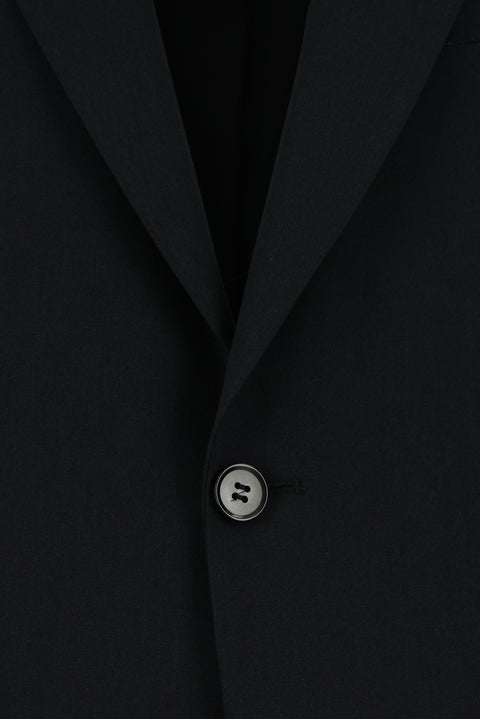 Black 6-Drop Regular Fit Standard Cut Suit