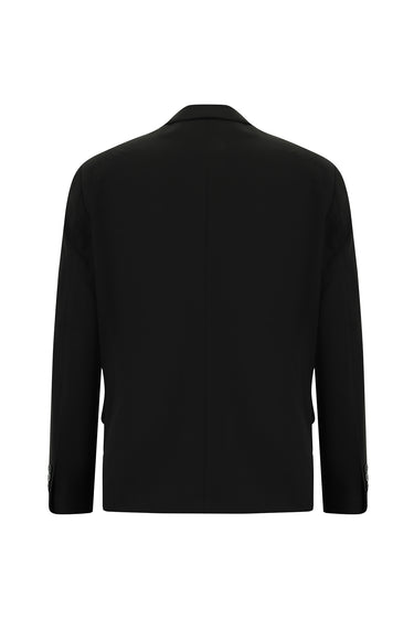  Siyah Regular Fit Klasik Takım Elbise