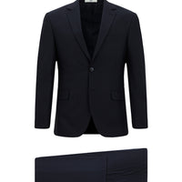 Koyu Lacivert 6 Drop Regular Fit Standart Kesim Takım Elbise