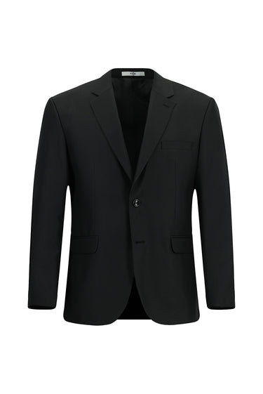 Siyah Regular Fit Klasik Takım Elbise