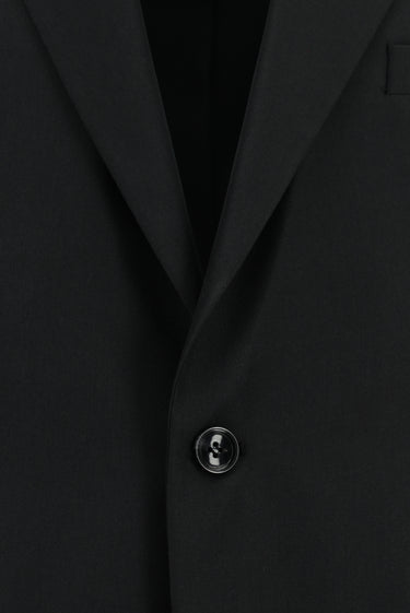  Siyah Relaxed Fit Rahat Kesim Klasik Takım Elbise