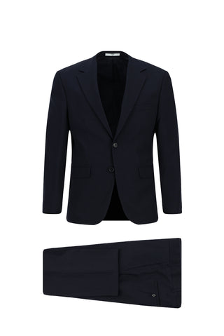  Orta Lacivert 6 Drop Regular Fit Standart Kesim Takım Elbise