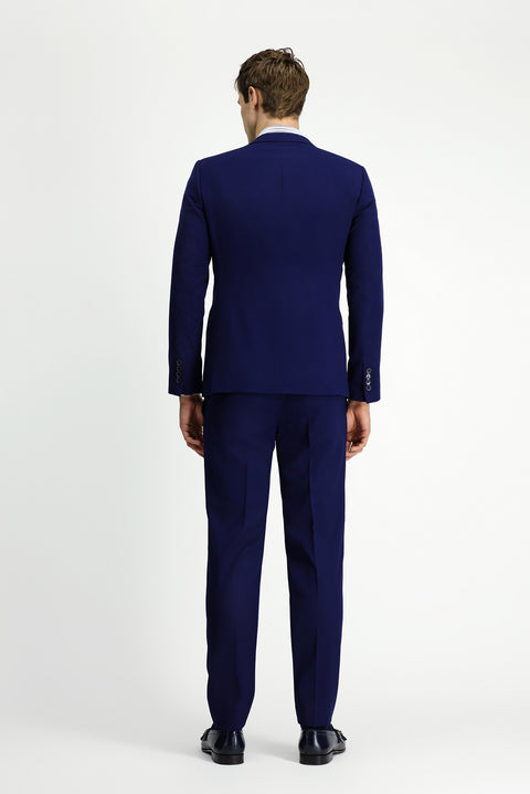 Koyu Lacivert 7 Drop Slim Fit Dar Kesim Takım Elbise