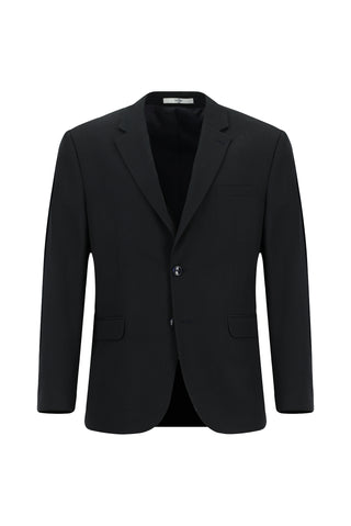  Siyah Lacivert Relaxed Fit Rahat Kesim Klasik Takım Elbise