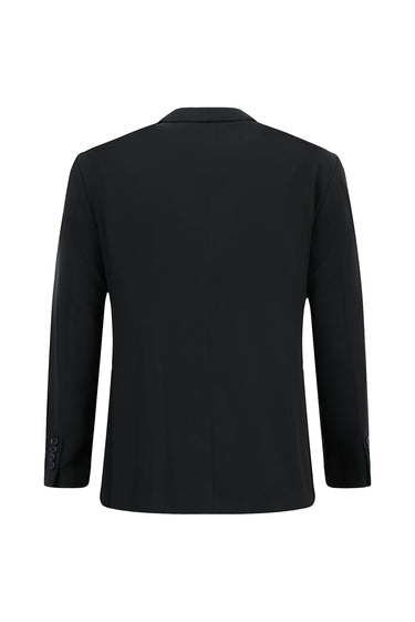  Siyah Lacivert Relaxed Fit Rahat Kesim Klasik Takım Elbise