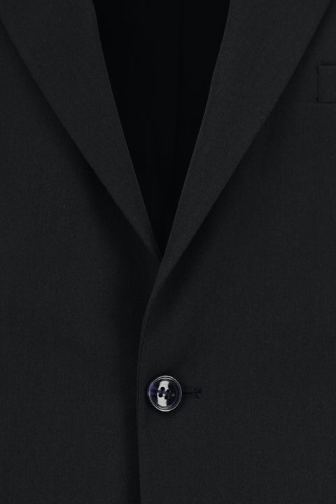 Siyah Lacivert 7 Drop Super Slim Fit Eksra Dar Kesim Takım Elbise