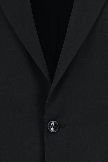 Siyah Lacivert Slim Fit Dar Kesim Klasik Takım Elbise