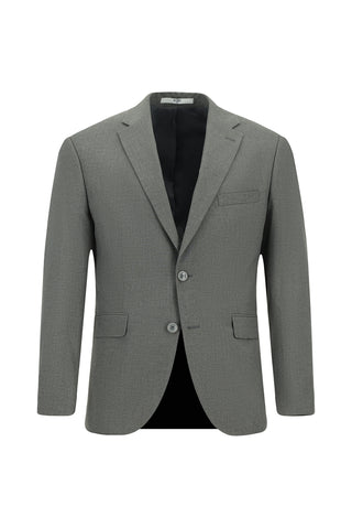  Açık Füme 7 Drop Slim Fit Dar Kesim Klasik Takım Elbise