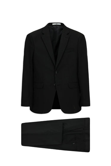 Siyah 7 Drop Super Slim Fit Eksra Dar Kesim Takım Elbise