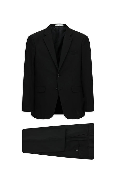 Siyah 7 Drop Slim Fit Dar Kesim Takım Elbise