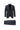 Koyu Lacivert Slim Fit Dar Kesim Beli Lastikli İpli Desenli Takım Elbise