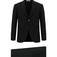 Siyah Slim Fit Dar Kesim Klasik Takım Elbise